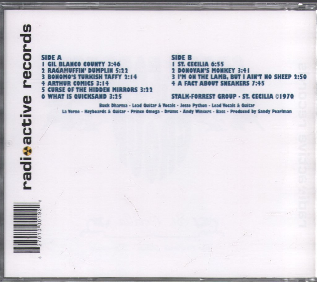 Stalk-Forrest Group - St. Cecilia: The California Album - Cd
