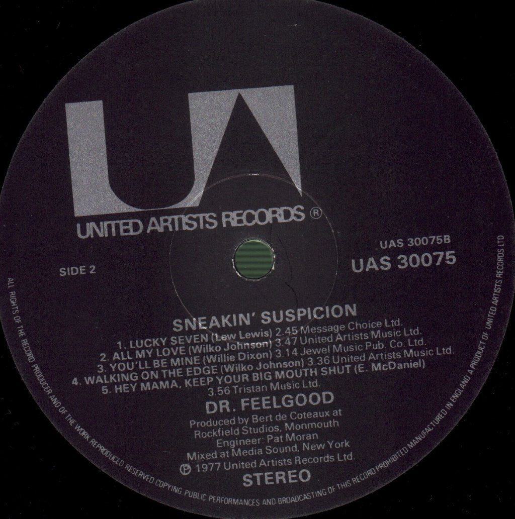 Dr. Feelgood - Sneakin' Suspicion - Lp
