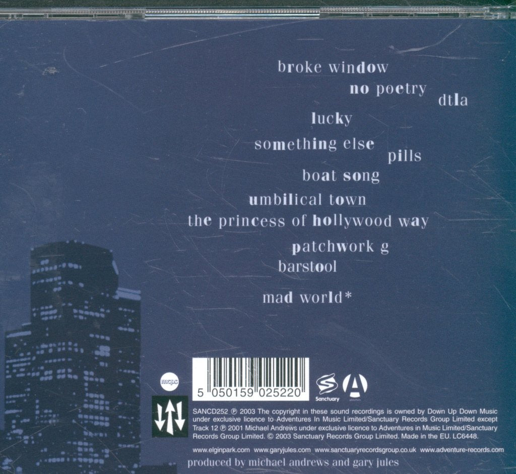 Gary Jules - Trading Snake Oil For Wolf Tickets - Cd