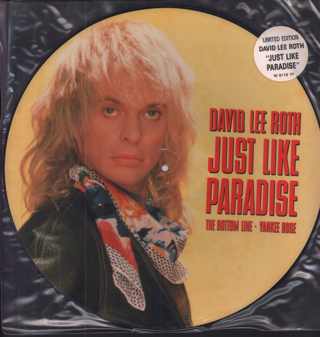 David Lee Roth - Just Like Paradise - 12 Inch