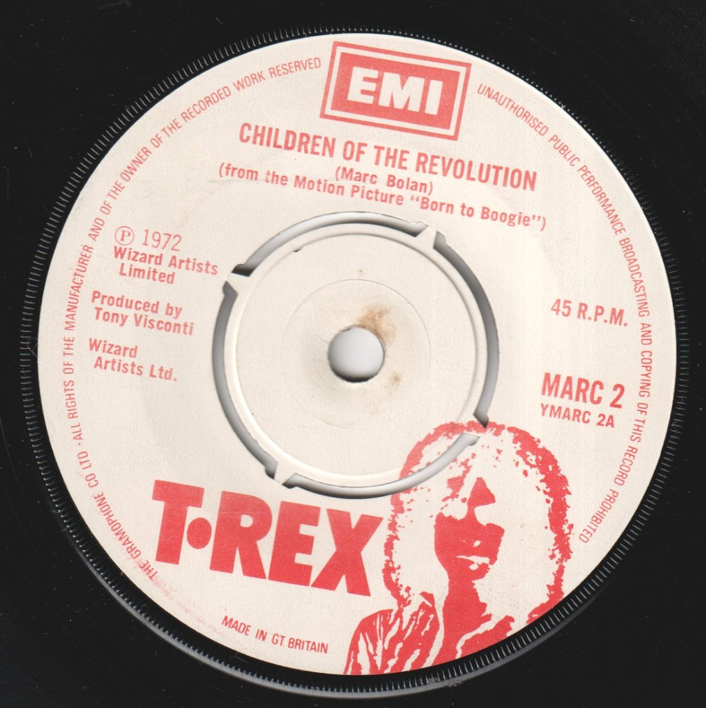 T Rex - Children Of The Revolution - 7 Inch