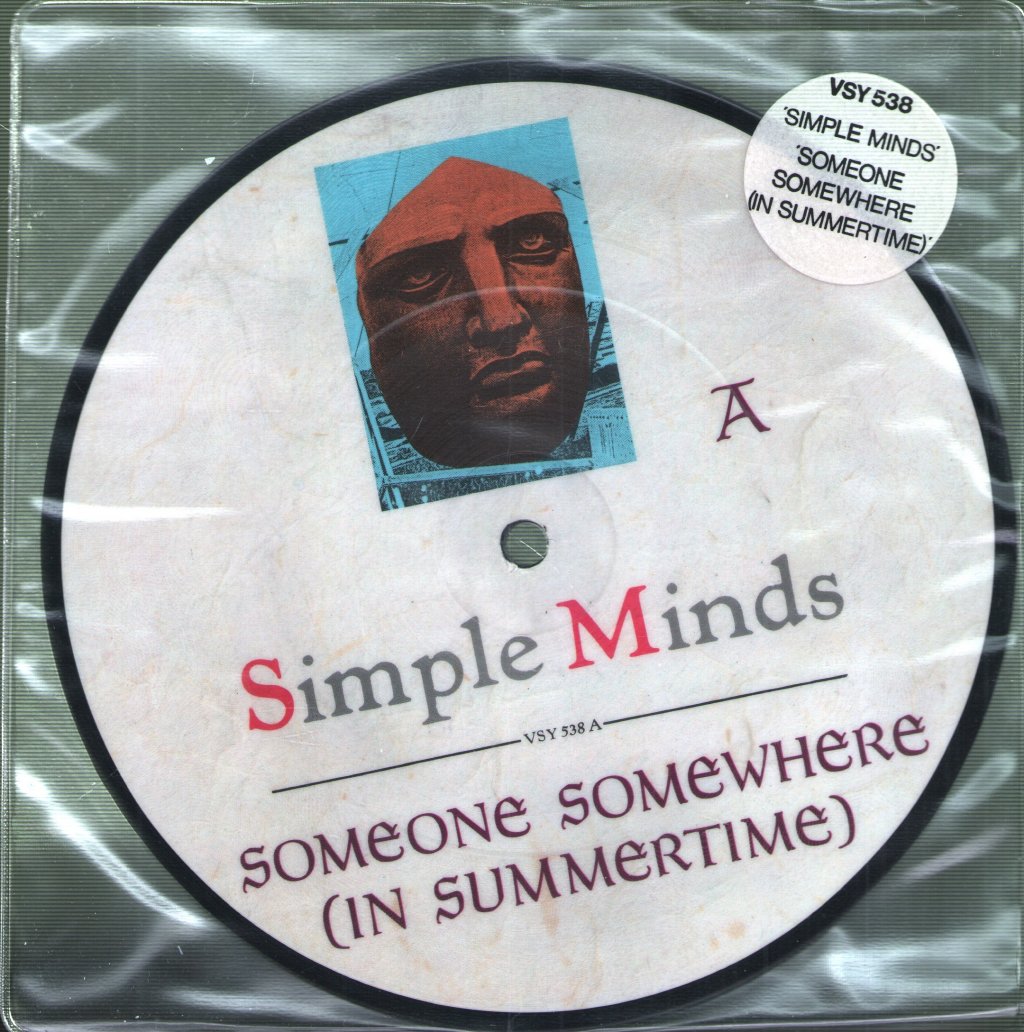 Simple Minds - Someone Somewhere (In Summertime) - 7 Inch