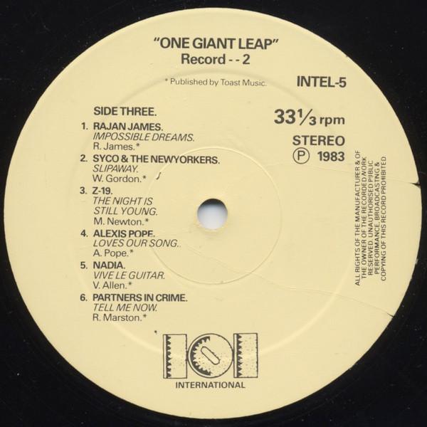 Various Artists - One Giant Leap - Double Lp