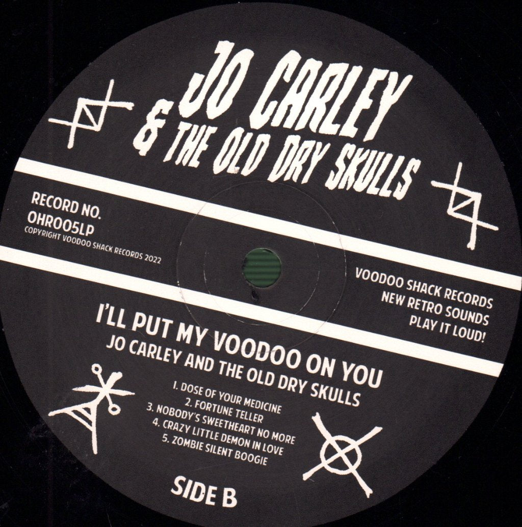 Jo Carley & The Old Dry Skulls - Ill Put My Voodoo On You - Lp