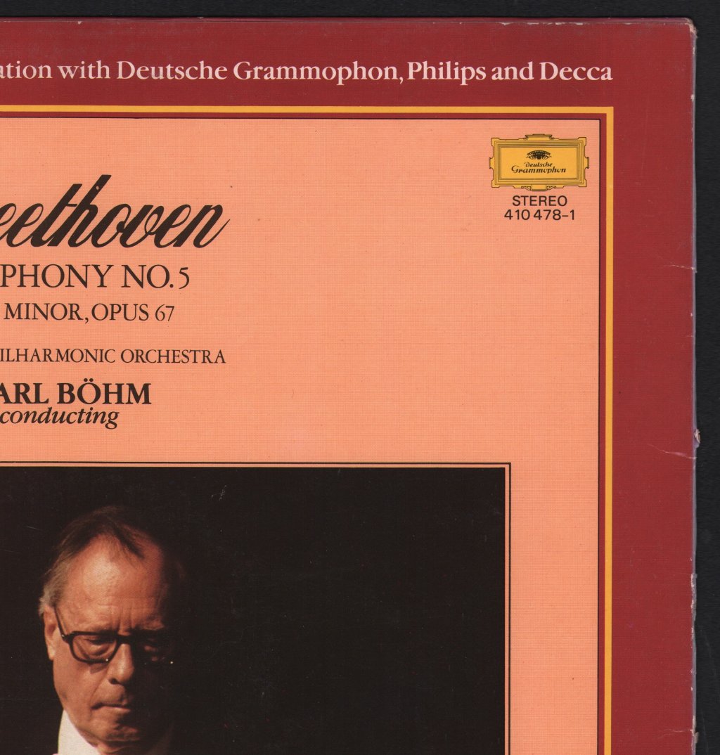 Karl Bohm / Vienna Philharmonic Orchestra - Beethoven - Symphony No.5 In C Minor - Lp