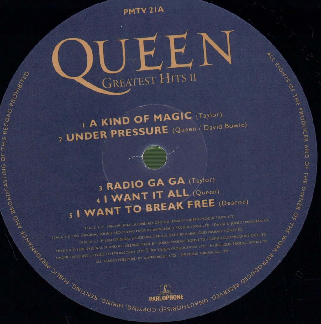 Queen - Greatest Hits 2 - Double Lp