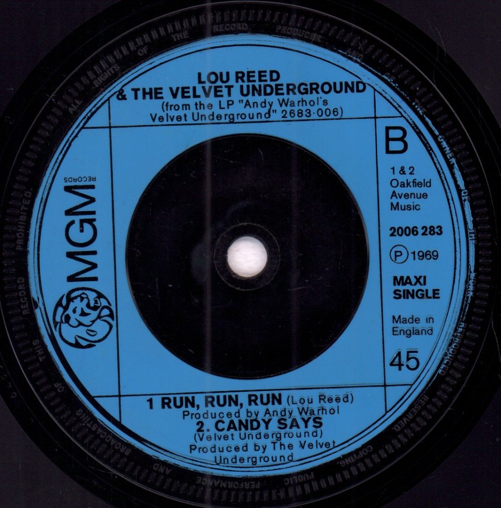 Lou Reed And The Velvet Underground - I'm Waiting For The Man - 7 Inch