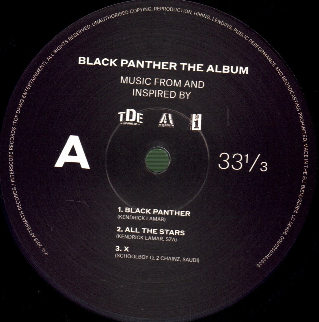 Various Artists - Black Panther: Music From And Inspired By - Double Lp