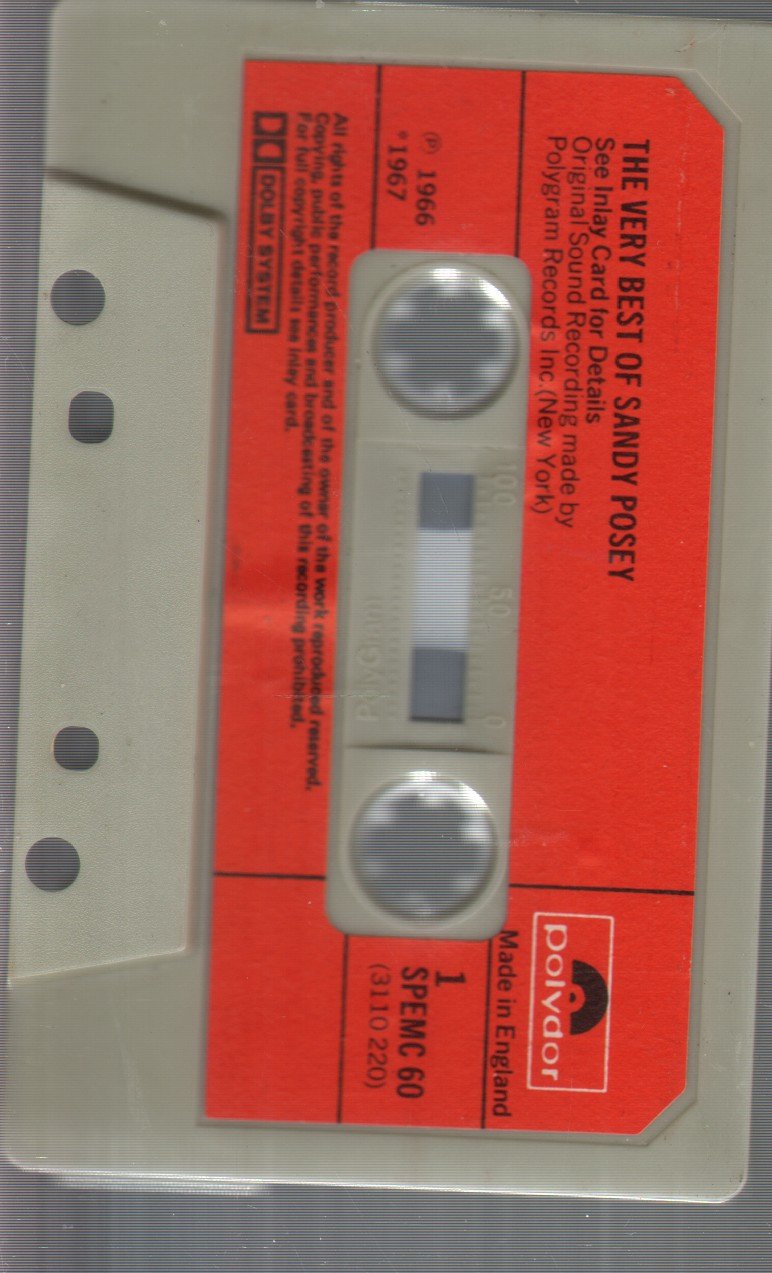 Sandy Posey - Very Best Of - Cassette