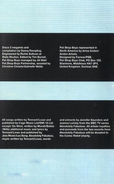 Pet Shop Boys - Disco 2 - Cassette