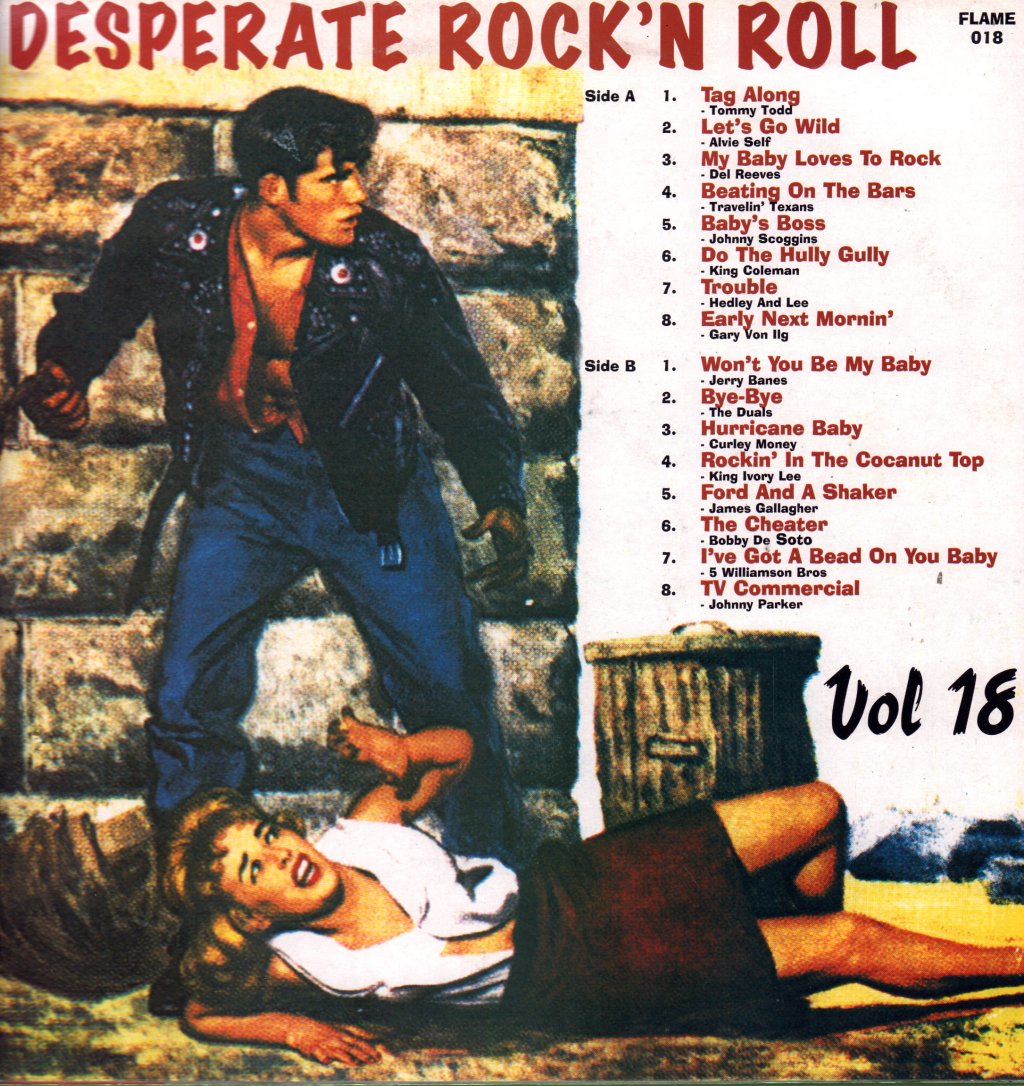 Various Artists - Desperate Rock'n Roll Volume 18 - Lp