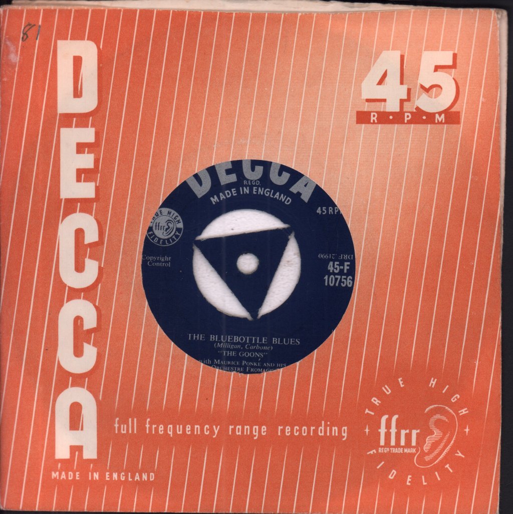 Goons - I'm Walking Backwards For Christmas - 7 Inch