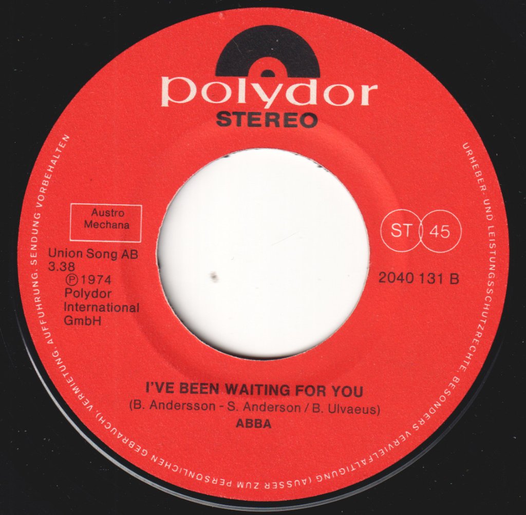 ABBA - So Long - 7 Inch