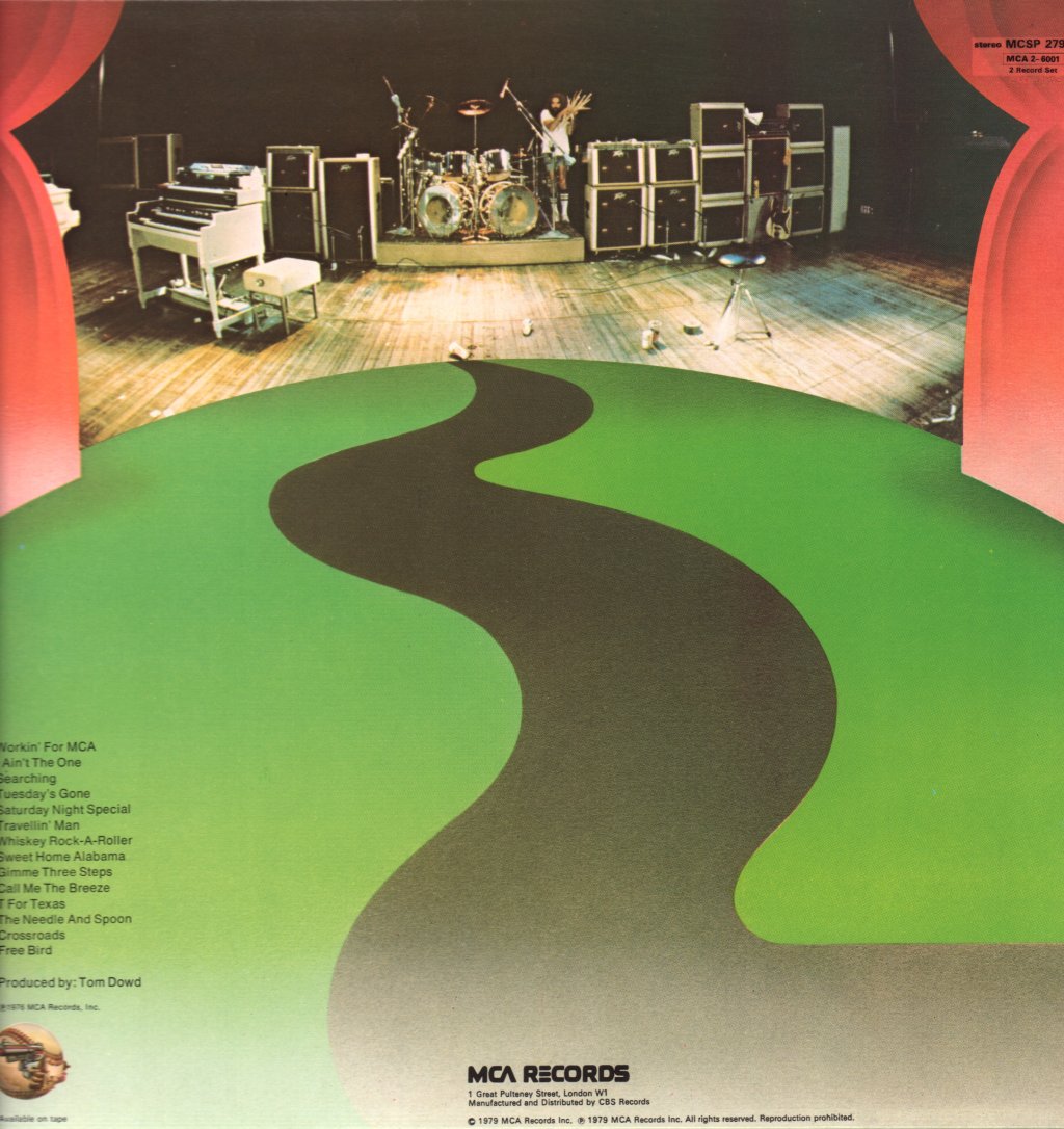 Lynyrd Skynyrd - One More From The Road - Double Lp
