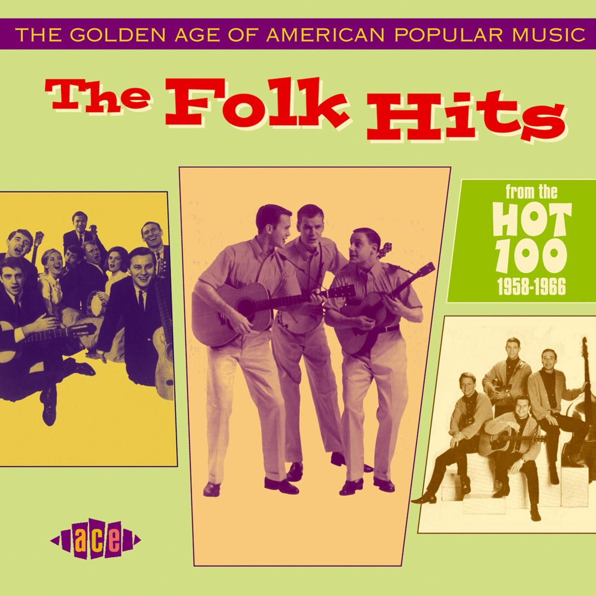 Various Artists - Golden Age of American Popular Music: the Folk Hits: From the Hot 100: 1958-1966 - Cd