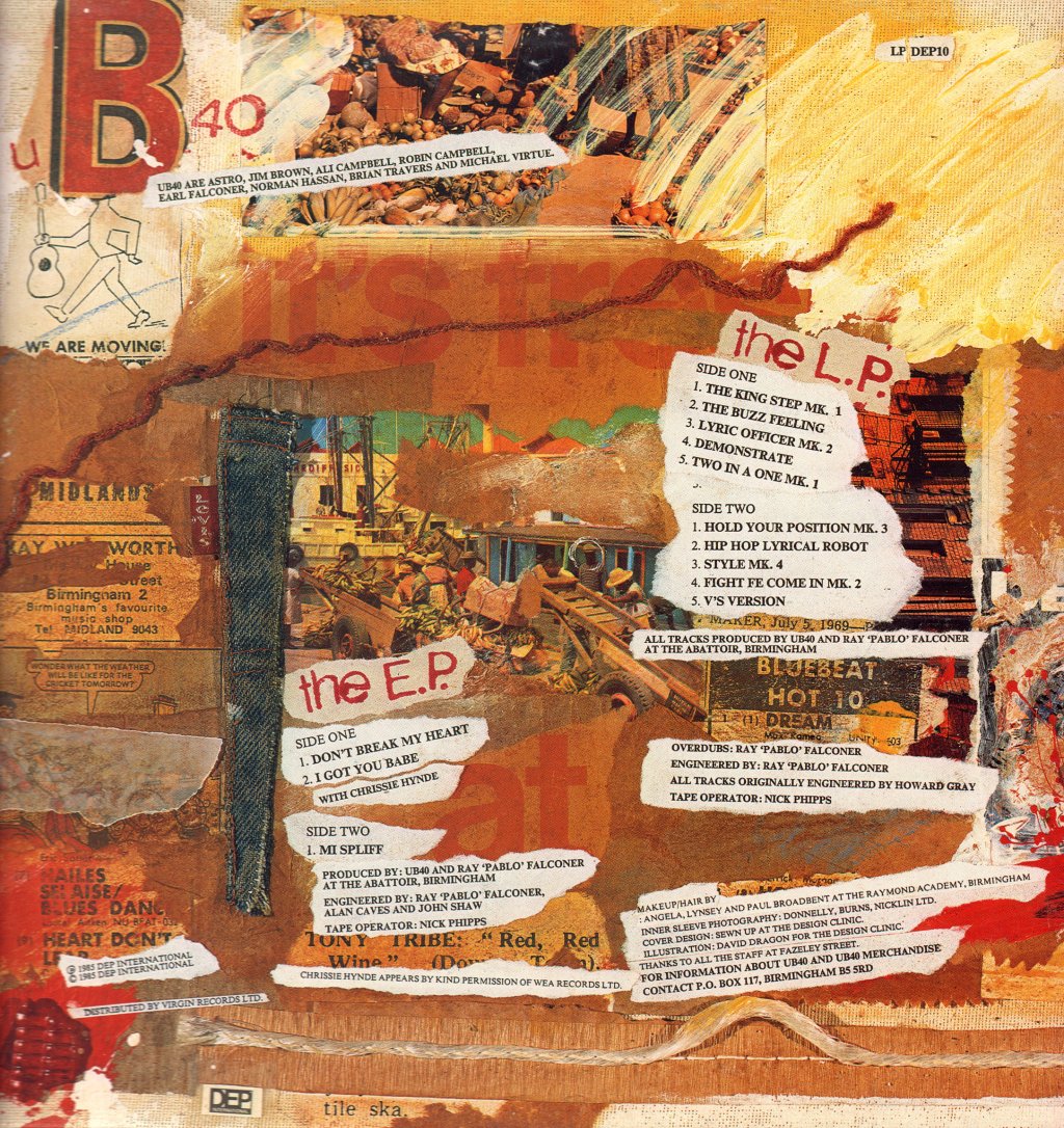 UB40 - Baggariddim - Double Lp