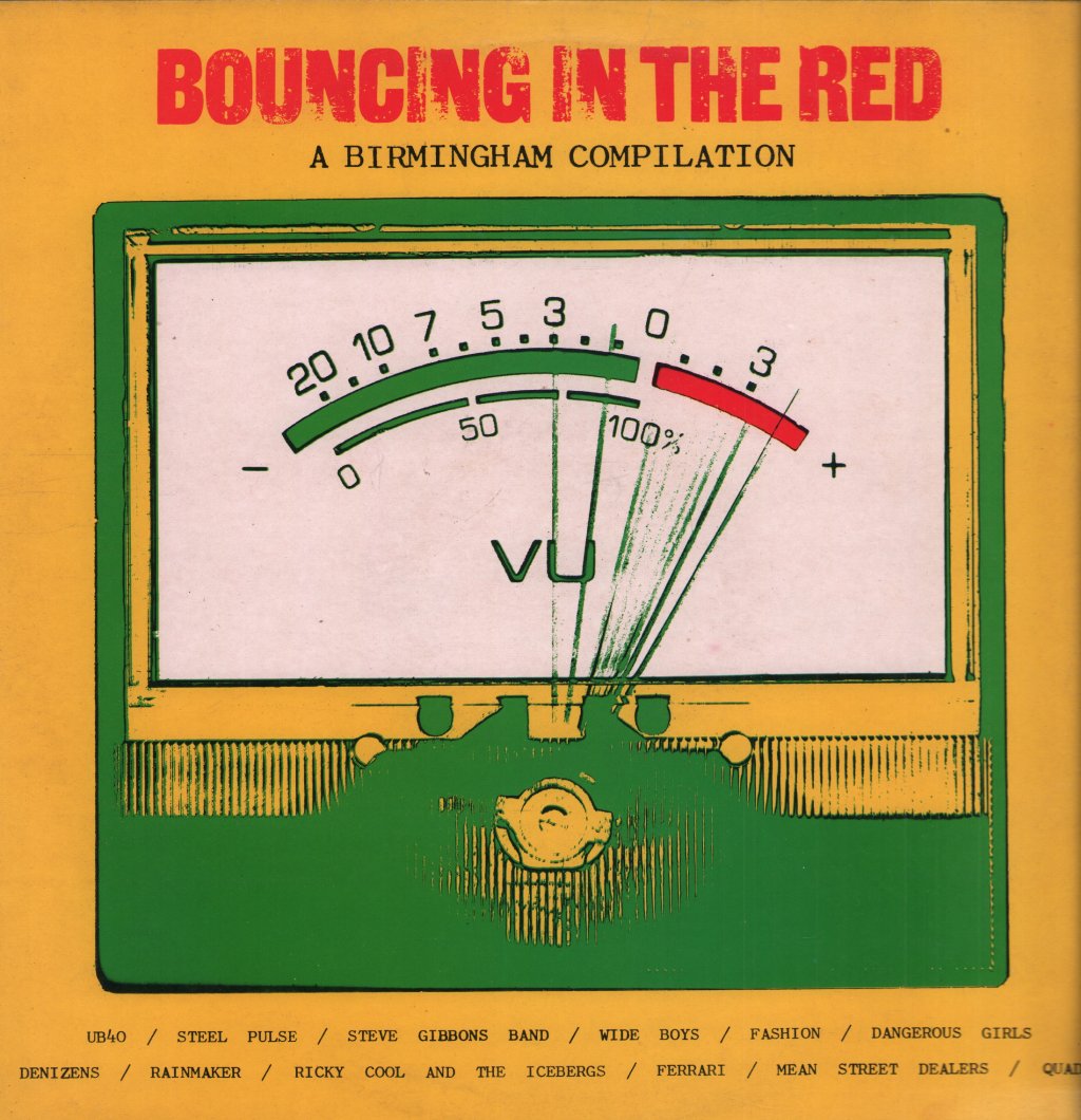 Various Artists - Bouncing In The Red - A Birmingham Compilation - Lp