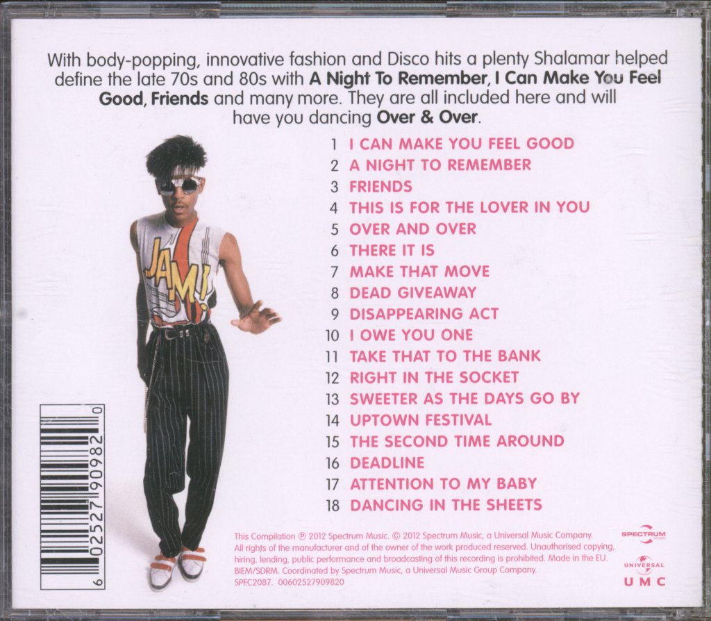 Shalamar - I Can Make You Feel Good (The Best Of Shalamar) - Cd