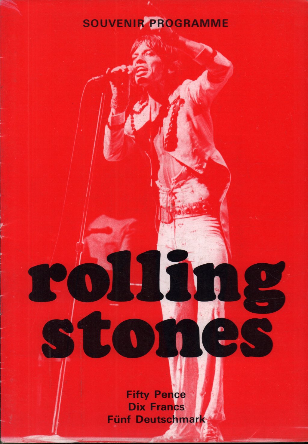 Rolling Stones - souvenir programme - Tour Programme