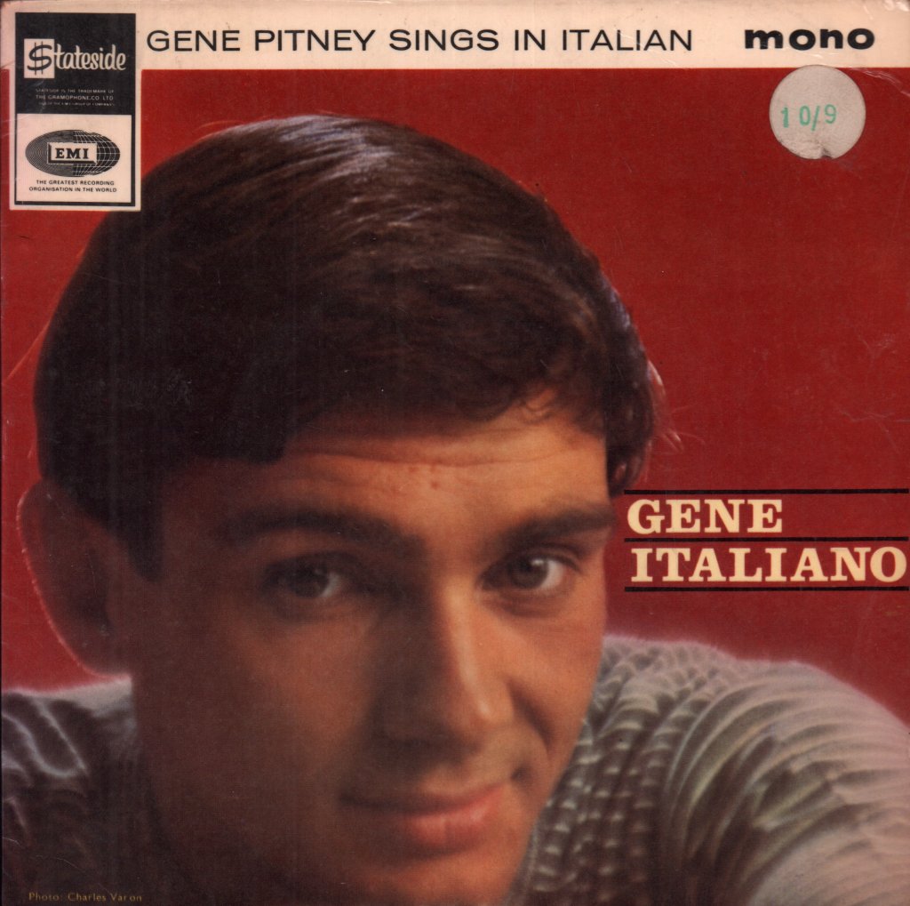 Gene Pitney - Gene Italiano - 7 Inch