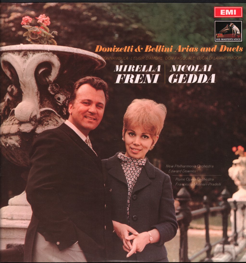 Mirella Freni / Nicolai Gedda - Donizetti & Bellini - Arias and Duos - Lp