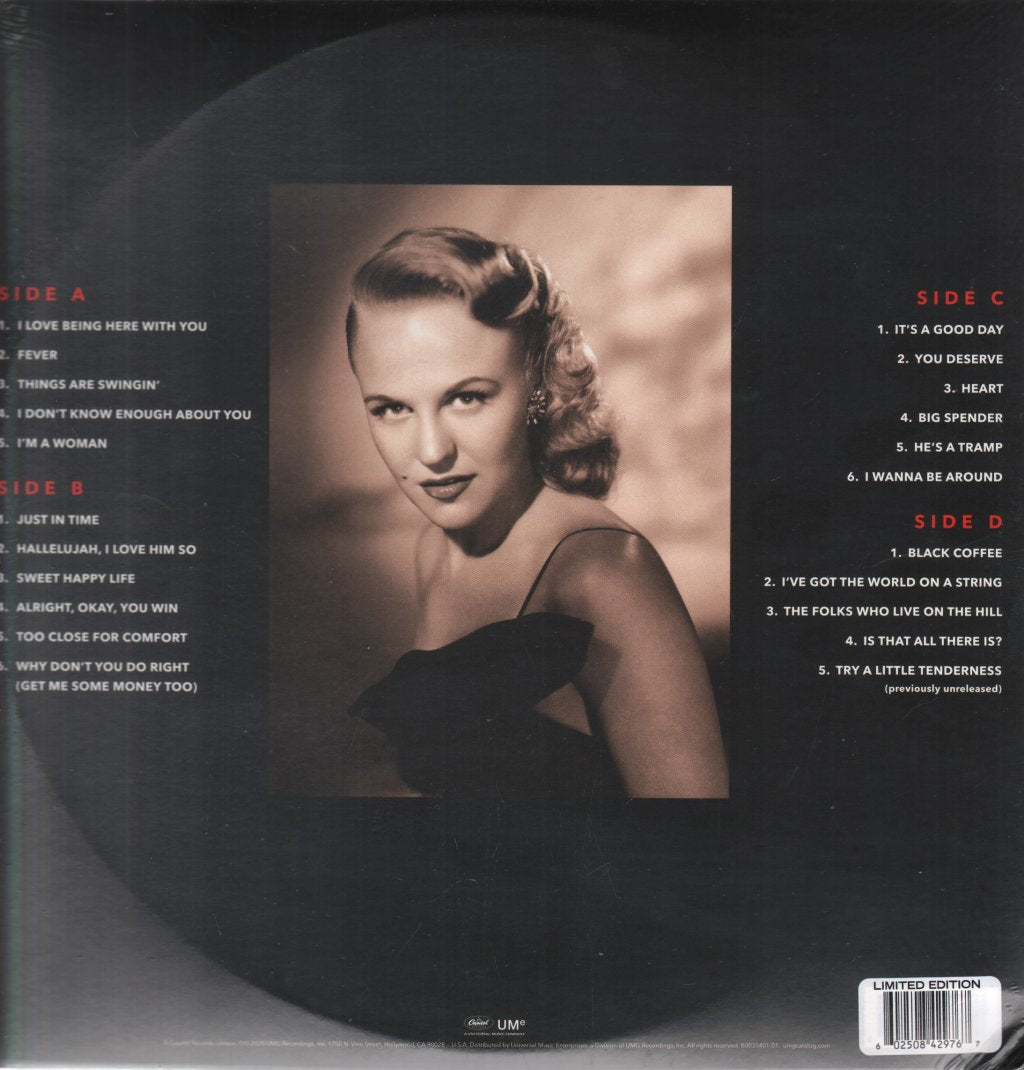 Peggy Lee - Ultimate - Double Lp