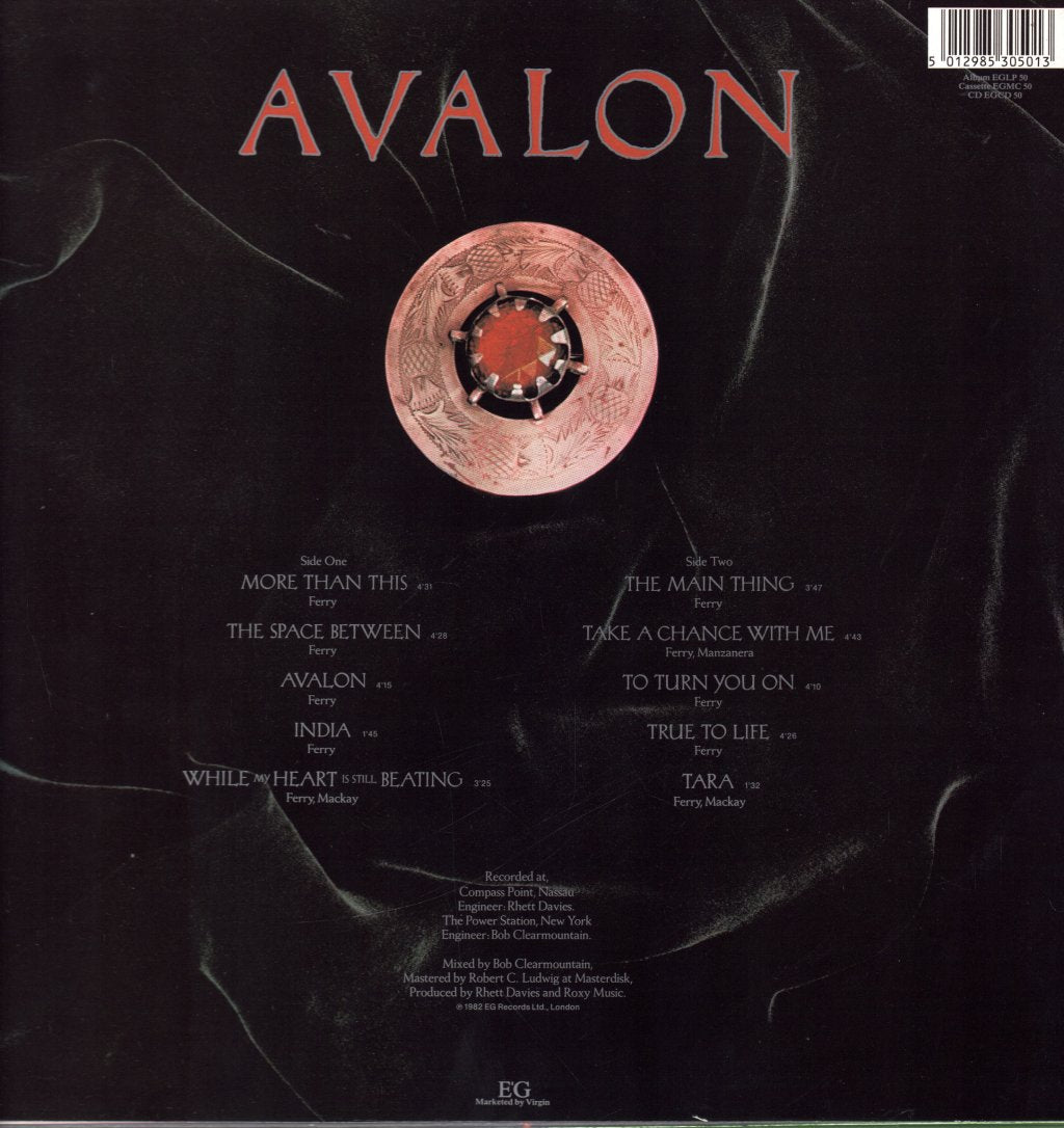 Roxy Music - Avalon - Lp