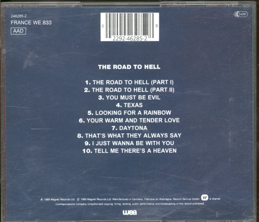 Chris Rea - Road To Hell - Cd