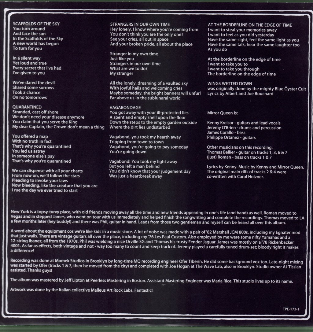 Mirror Queen - Scaffolds Of The Sky - Lp