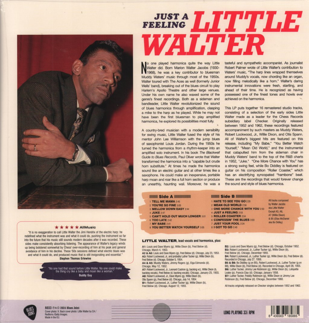 Little Walter - Just A Feeling - Lp