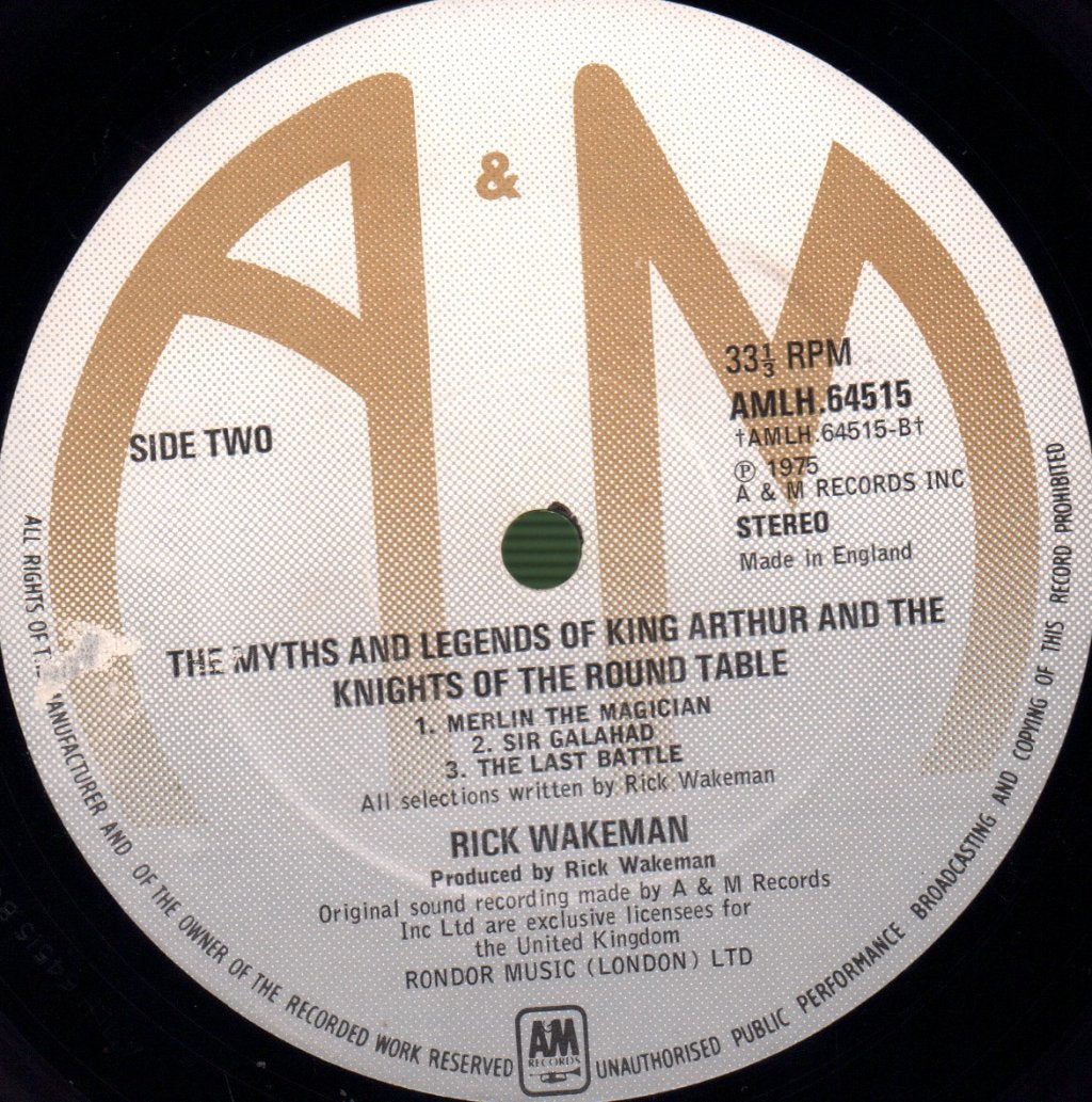 Rick Wakeman - Myths And Legends Of King Arthur - Lp