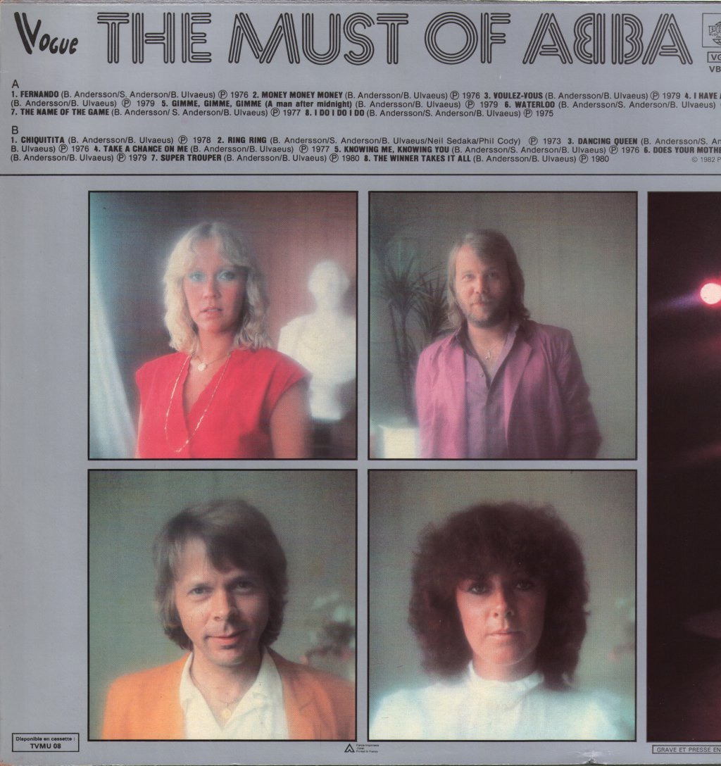 ABBA - Must Of - Lp