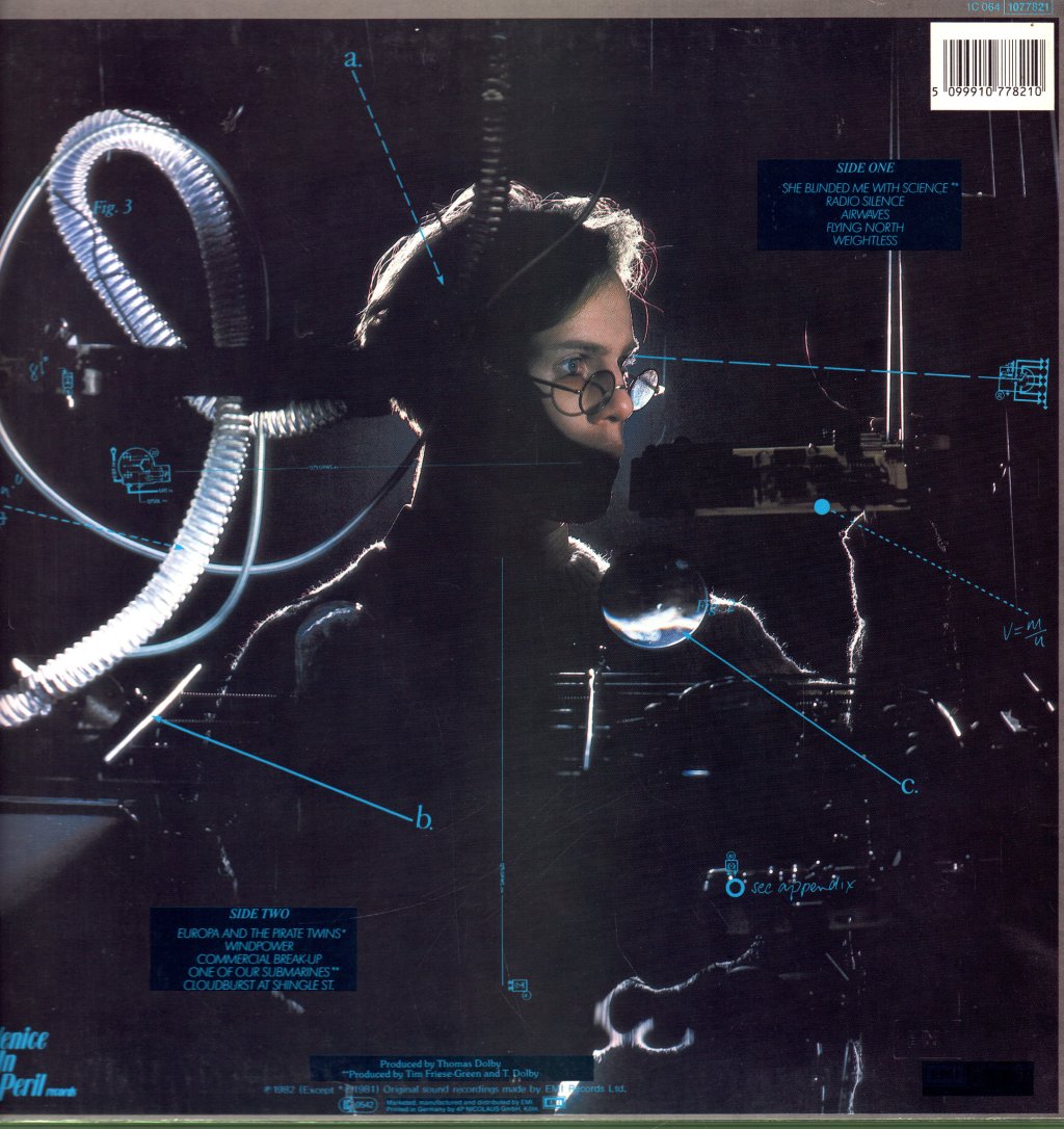 Thomas Dolby - Golden Age Of Wireless - Lp