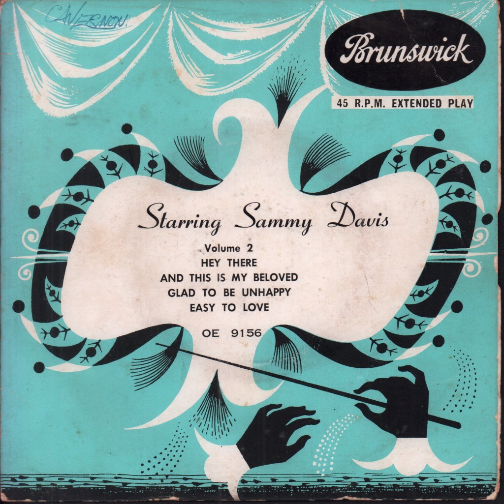 Sammy Davis Jr. - Starring Sammy Davis Volume 2 - 7 Inch