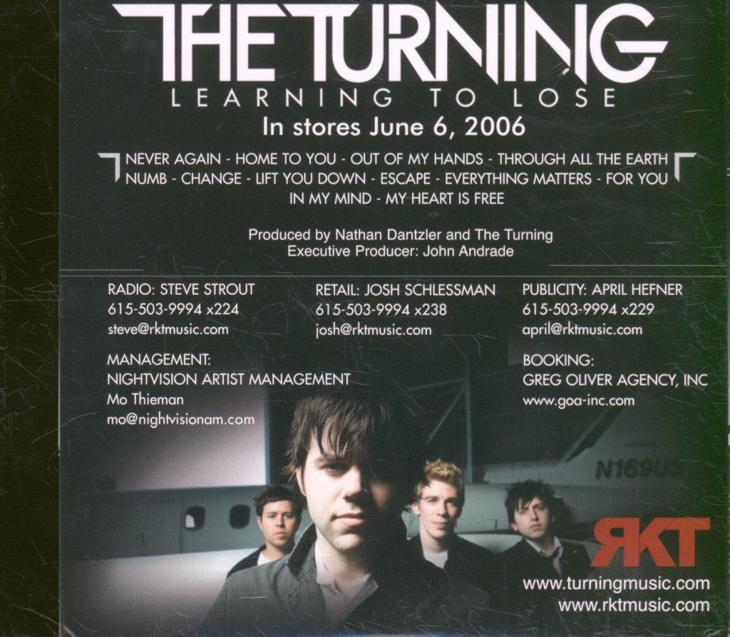 Turning - Learning To Lose - Cd