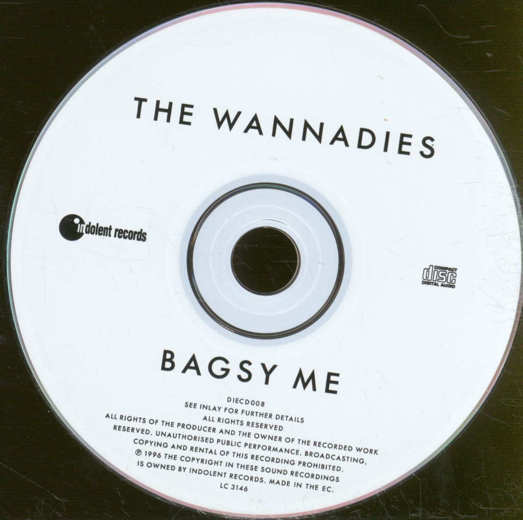 Wannadies - Bagsy Me - Cd