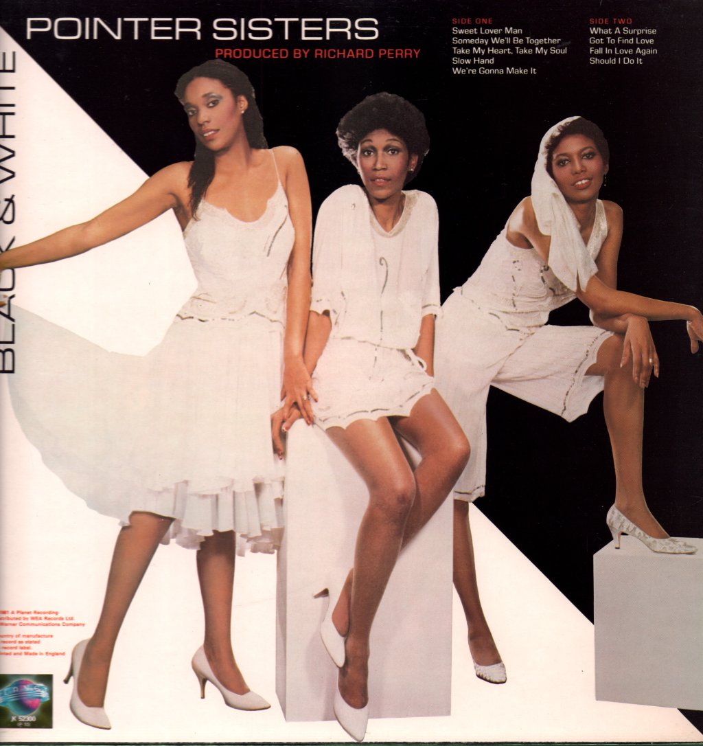 Pointer Sisters - Black And White - Lp
