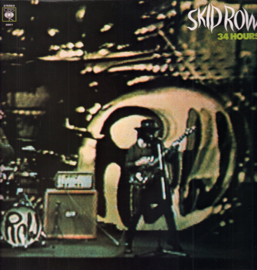 Skid Row (70'S Rock Group) - 34 Hours - Lp