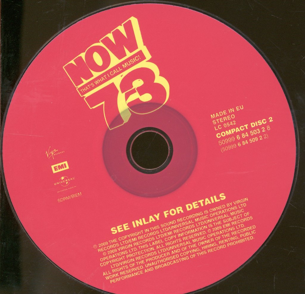 Various Artists - Now That's What I Call Music 73 - Double Cd