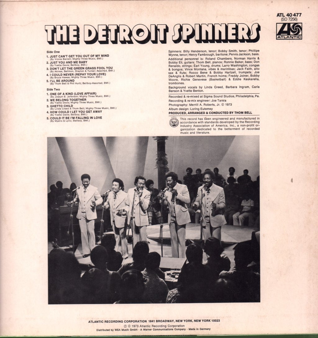 Detroit Spinners - Detroit Spinners - Lp