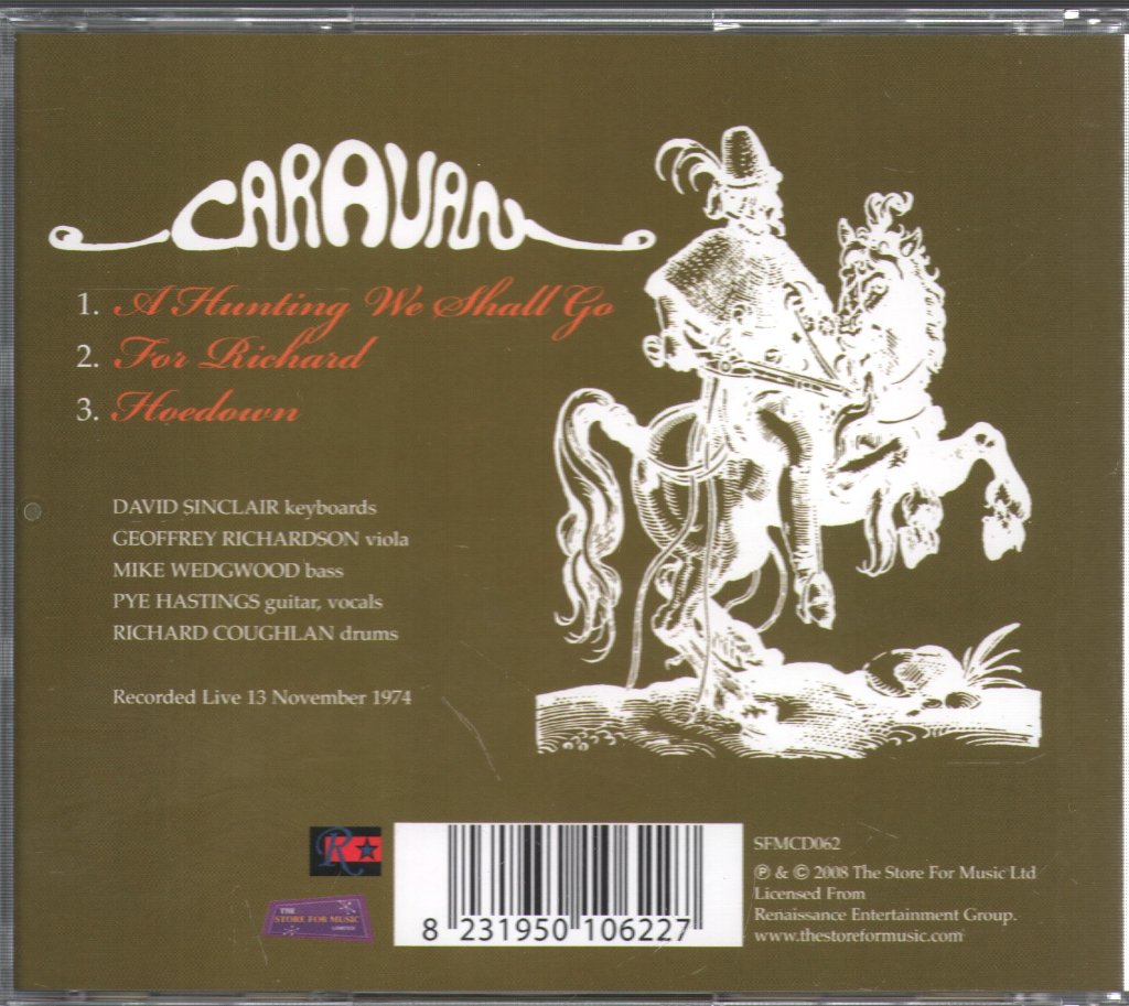 Caravan - A Hunting We Shall Go: Live In 1974 - Cd