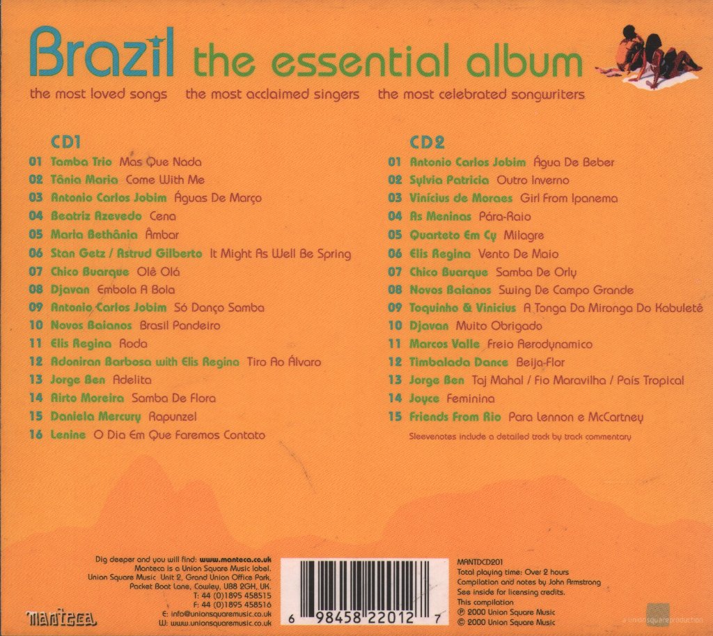 Various Artists - Brazil (The Essential Album) - Double Cd