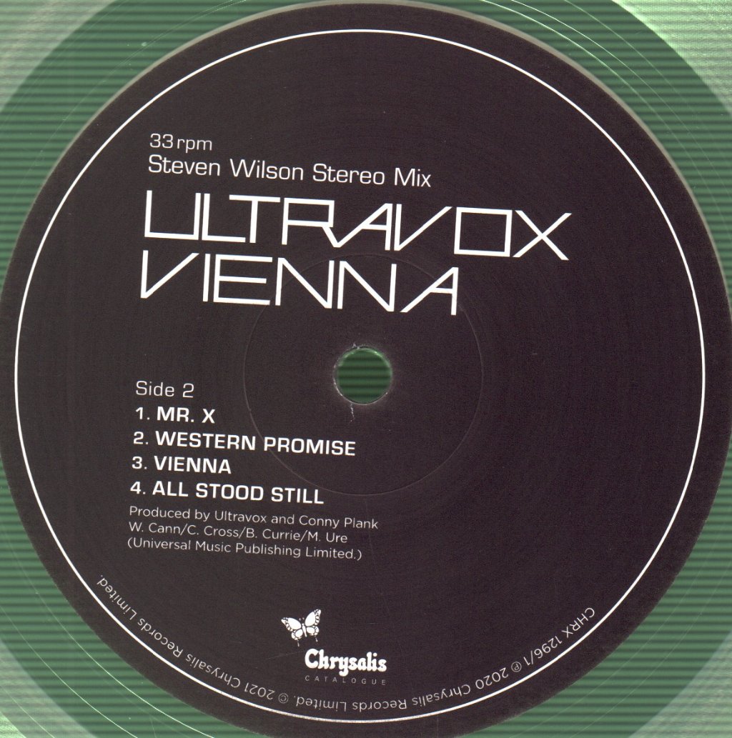 Ultravox - Vienna [Steven Wilson Stereo Mix] - Lp