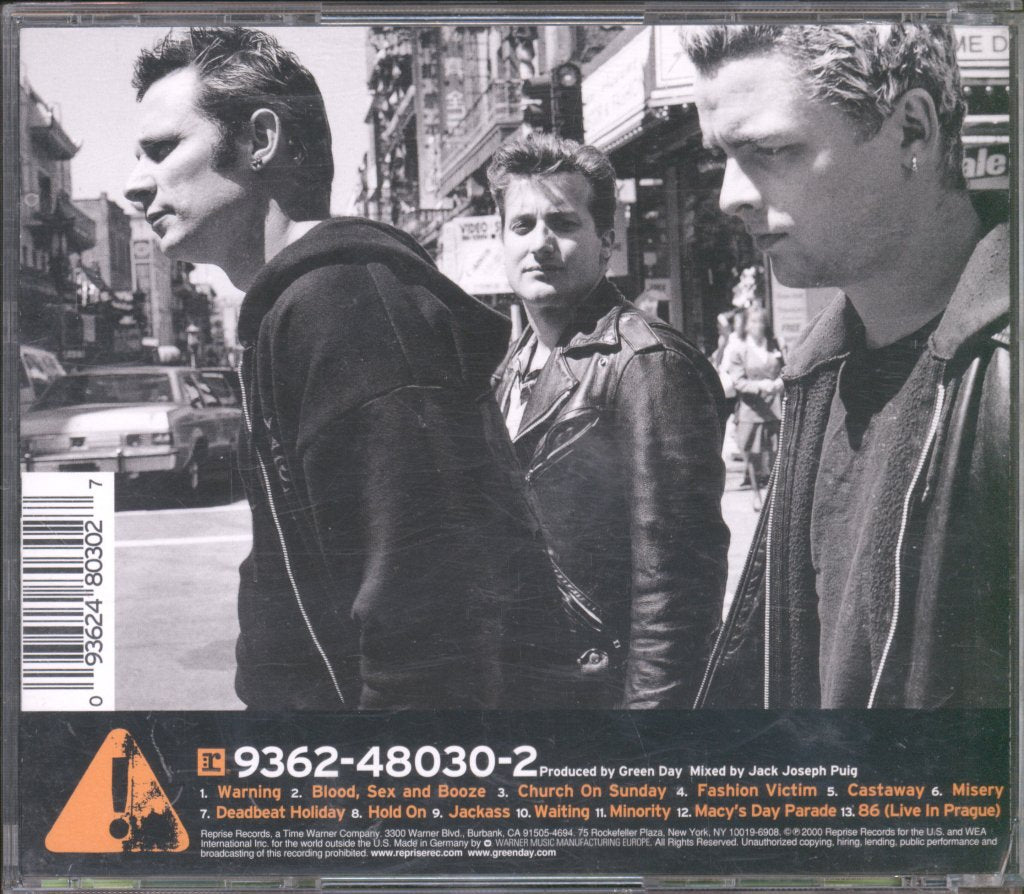 Green Day - Warning: - Cd