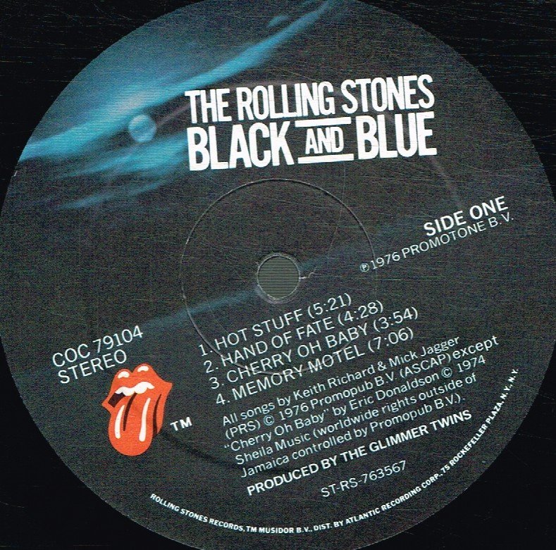 Rolling Stones - Black And Blue - Lp
