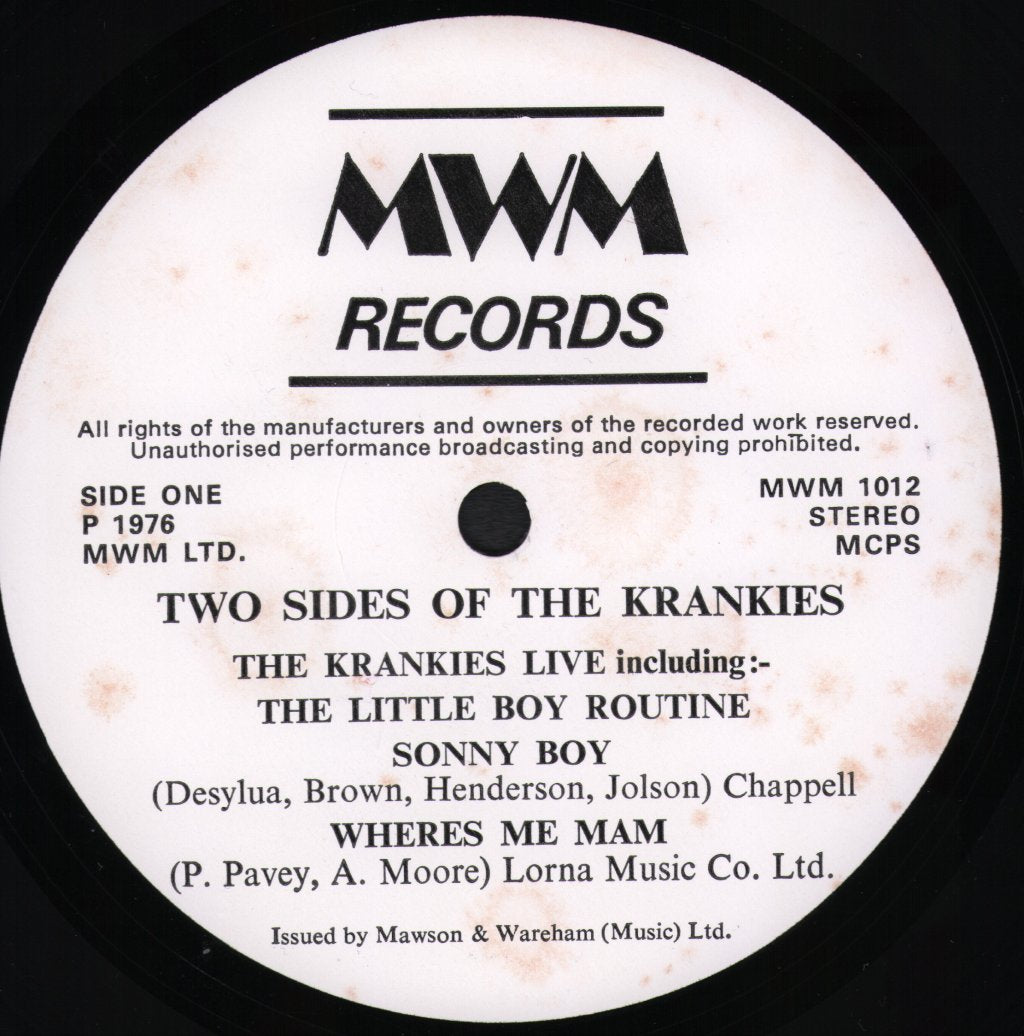 Krankies - Two Sides Of The Krankies - Lp