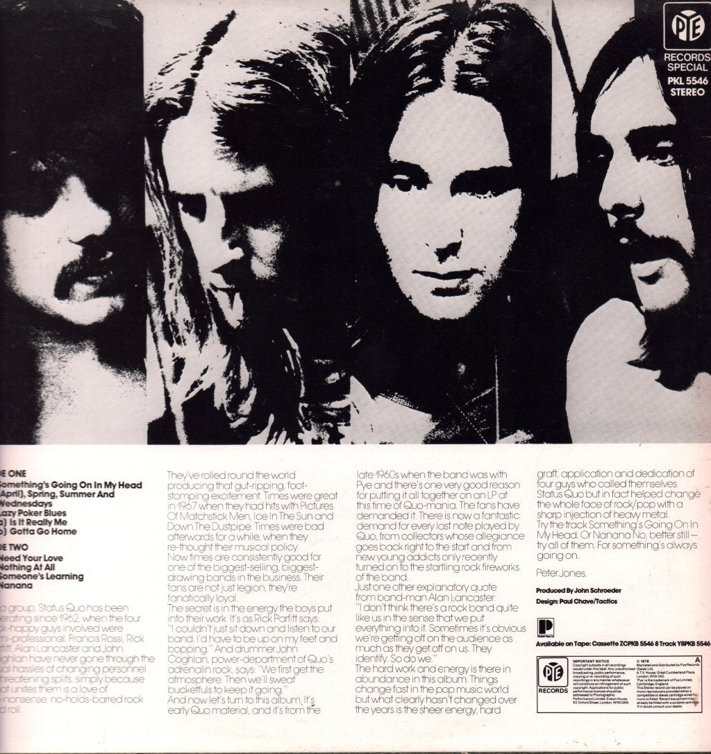 Status Quo - Rest Of Status Quo - Lp