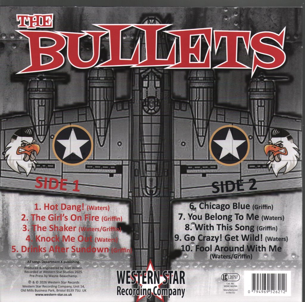Bullets - Hot Dang! - 10 Inch