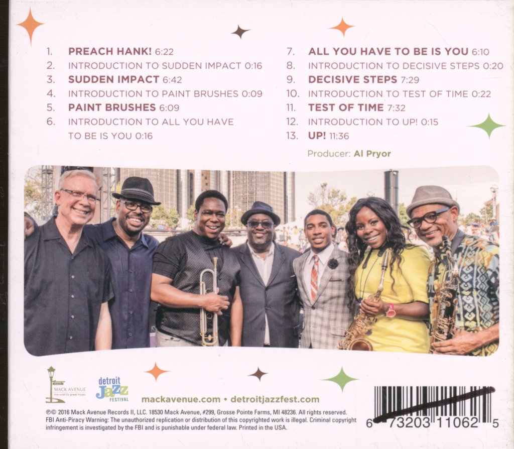 Mack Avenue SuperBand - Live From The Detroit Jazz Festival - 2015 - Cd