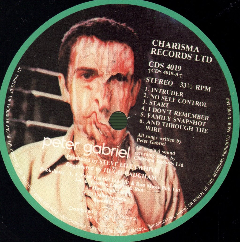 Peter Gabriel - Peter Gabriel - Lp